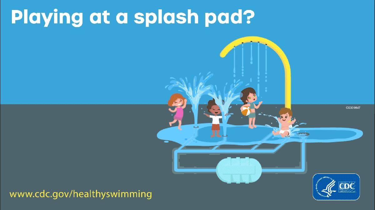 Splash Pad Safety Information from the CDC