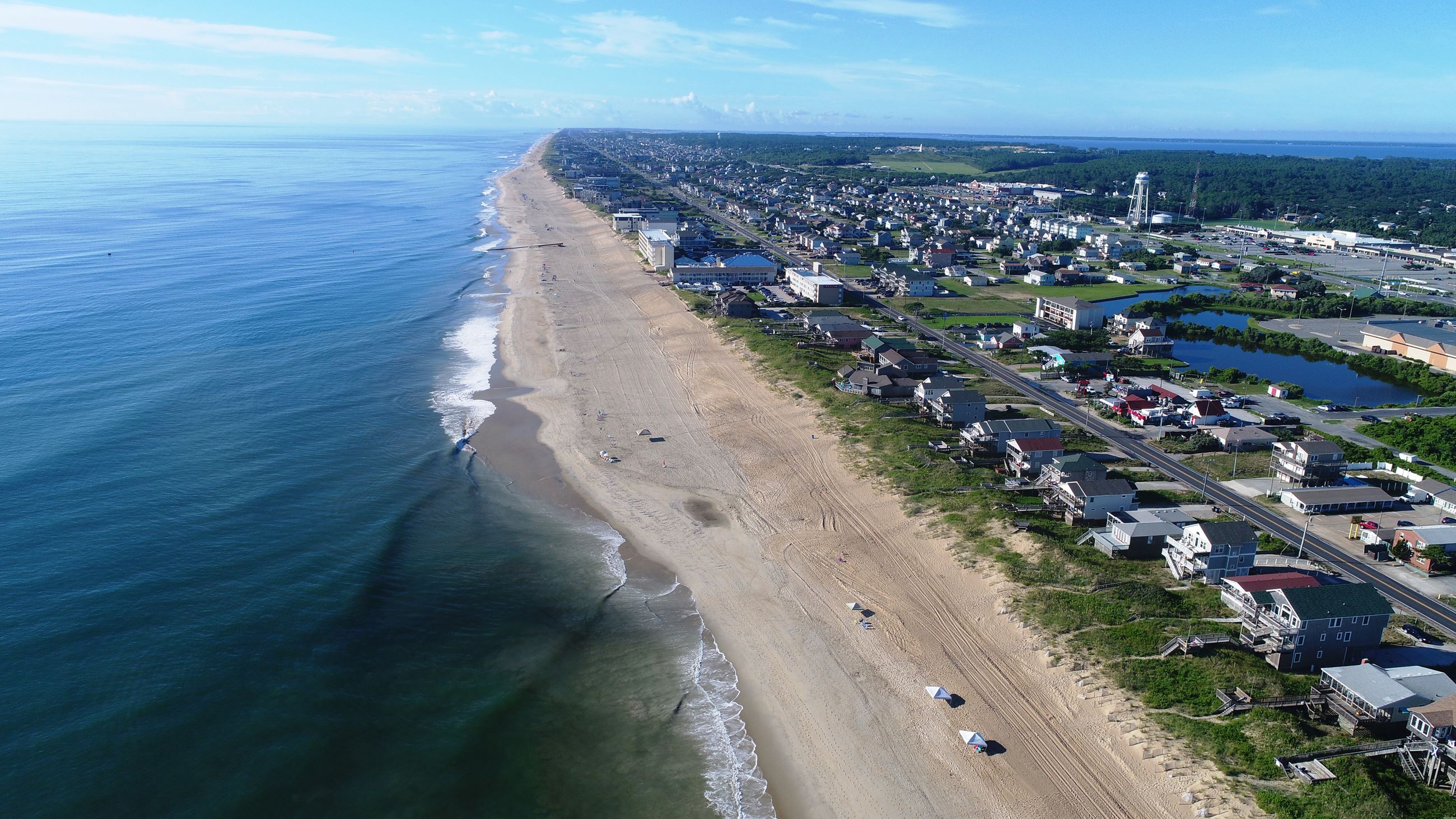 aerial view of Kill Devil Hills