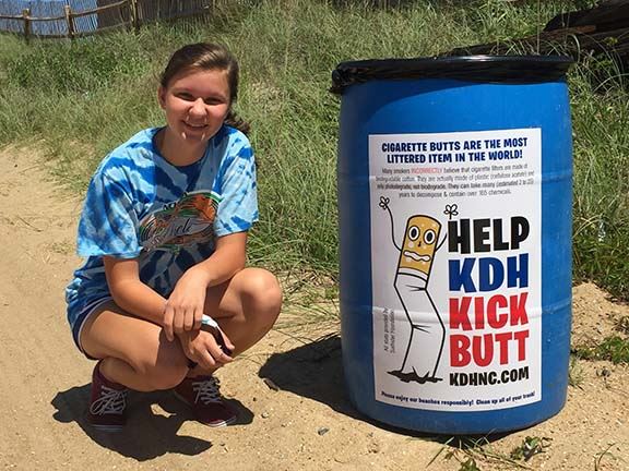 cigarette butt barrel.5.26.2017