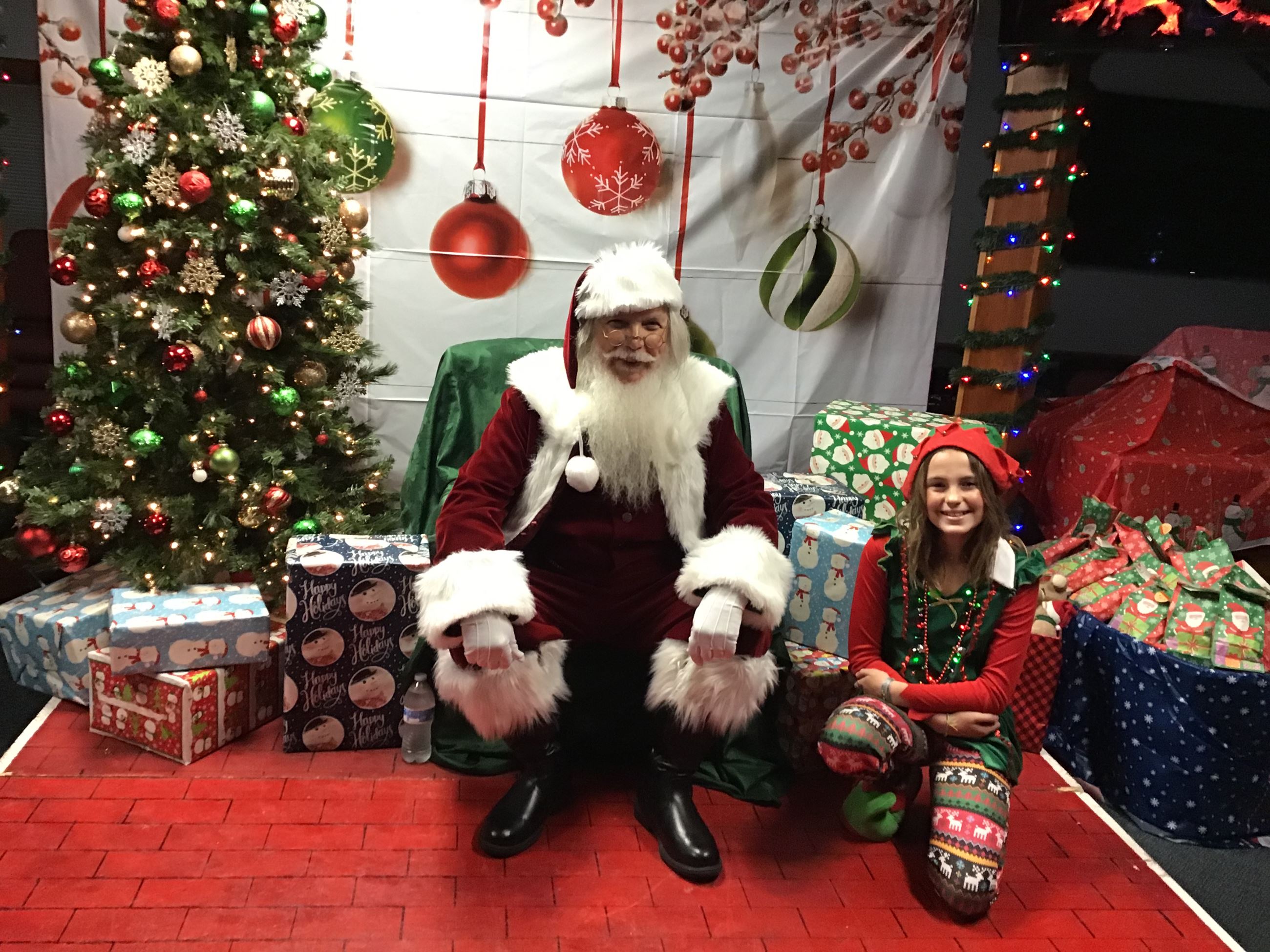 Santa at Town Hall Event